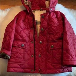 Girls Burberry Coat 18m